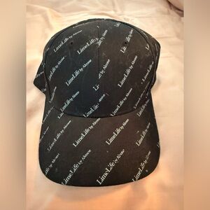 LimeLife by Alcone Black Logo Baseball Cap